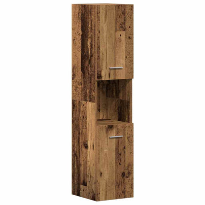 vidaXL Bathroom Furniture Set 4 pcs Brown Engineered Wood 5