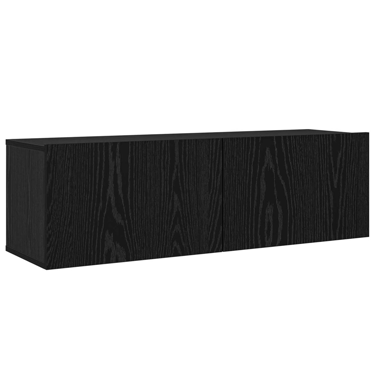vidaXL TV Cabinet Set 6 pcs Black Oak Engineered Wood 4
