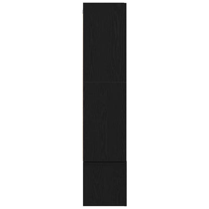 vidaXL TV Cabinet Set 6 pcs 30.5 x 30 x 110 cm Black Oak 6
