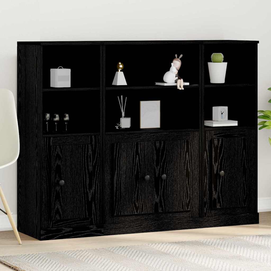 vidaXL Highboards 3 pcs Engineered Wood