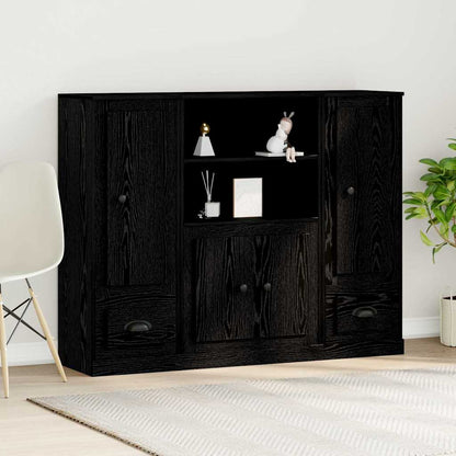 vidaXL Highboards 3 pcs Engineered Wood