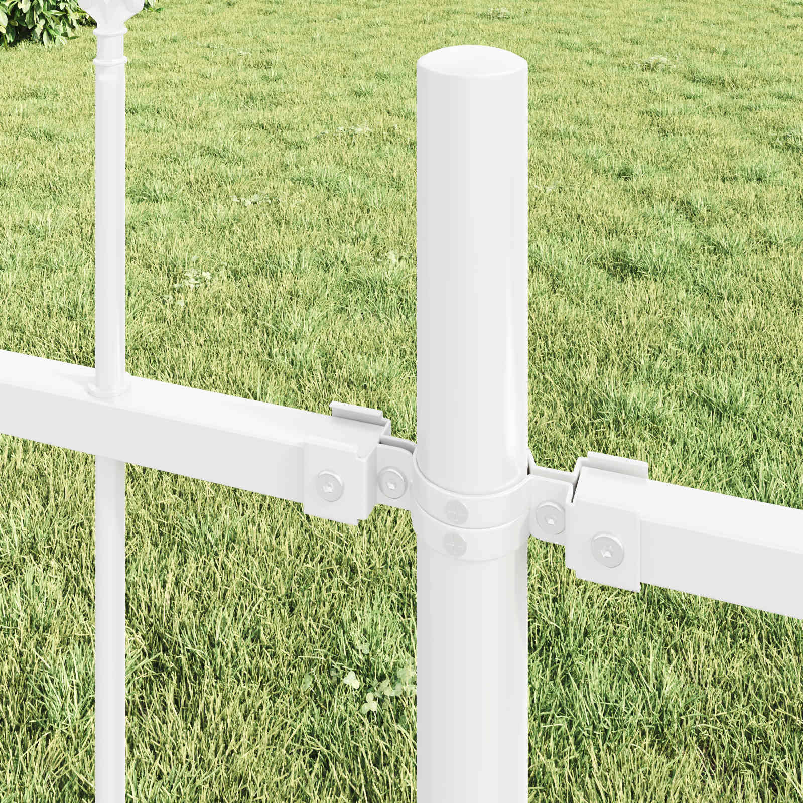 vidaXL Garden Fence WOERDEN 5 pcs 8.5 x 0.8 m Powder-coated Steel 3
