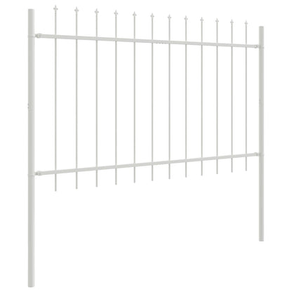 vidaXL Garden Fence WOERDEN 5 pcs 8.5 x 0.8 m Powder-coated Steel 4
