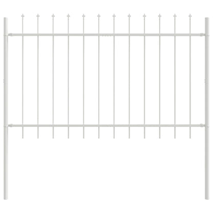 vidaXL Garden Fence WOERDEN 5 pcs 8.5 x 0.8 m Powder-coated Steel 5