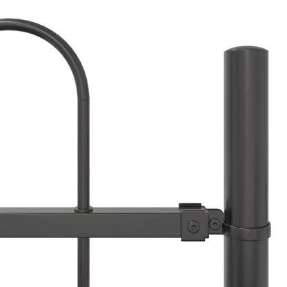 vidaXL Garden Fence BOXTEL 6 pcs 10.2 x 0.6 m Powder-coated Steel Grey 6