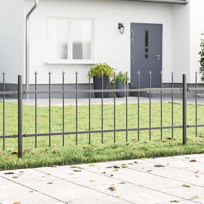 vidaXL Garden Fence WOERDEN 7 pcs 11.9 x 0.6 m Powder-coated Steel 1