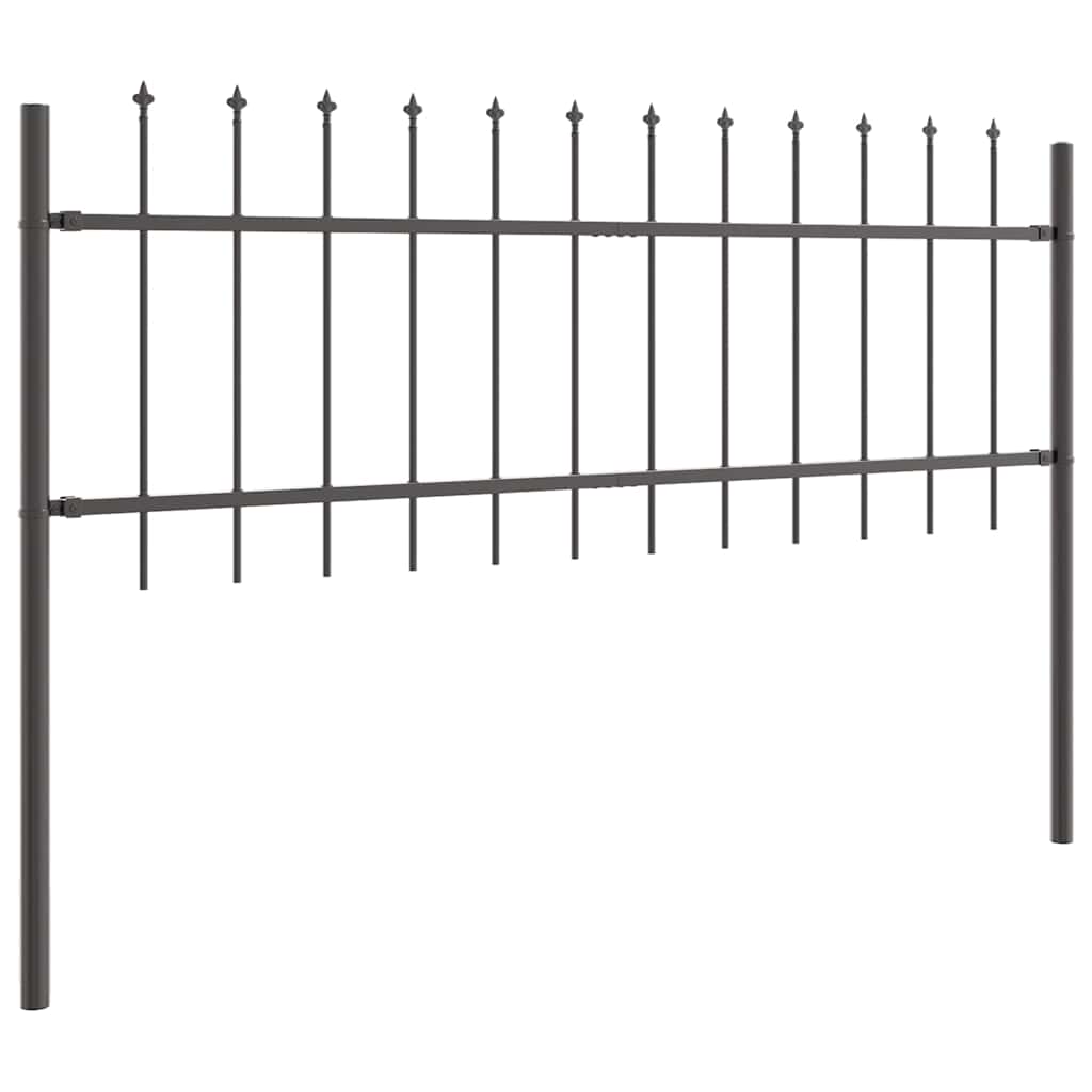 vidaXL Garden Fence WOERDEN 7 pcs 11.9 x 0.6 m Powder-coated Steel 4