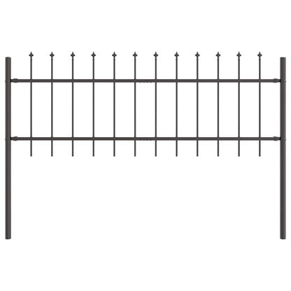 vidaXL Garden Fence WOERDEN 7 pcs 11.9 x 0.6 m Powder-coated Steel 5