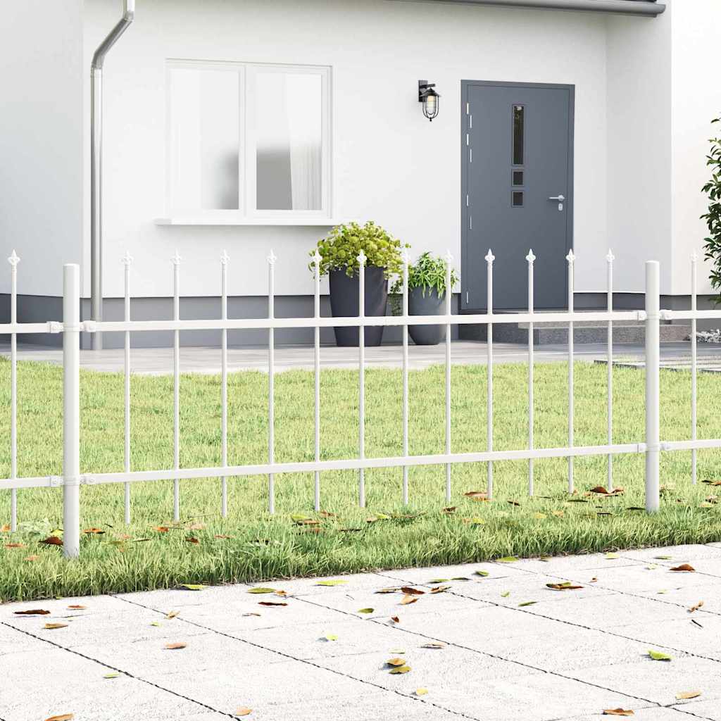 vidaXL Garden Fence WOERDEN 7 pcs 11.9 x 0.6 m Powder-coated Steel 1