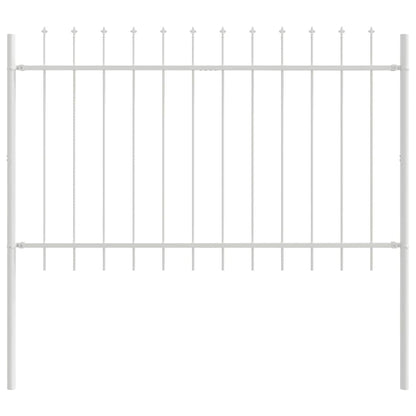vidaXL Garden Fence WOERDEN 7 pcs 11.9 x 0.8 m Powder-coated Steel 5