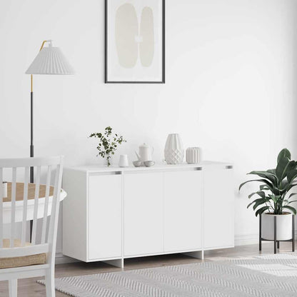 Sideboard 135 x 41 x 75 cm Engineered Wood White