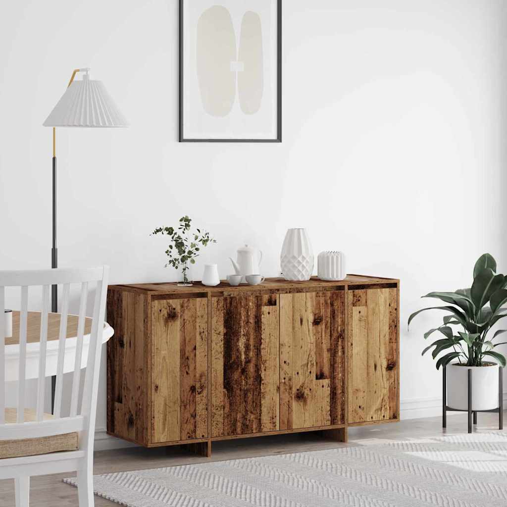Sideboard 135 x 41 x 75 cm Engineered Wood Old wood