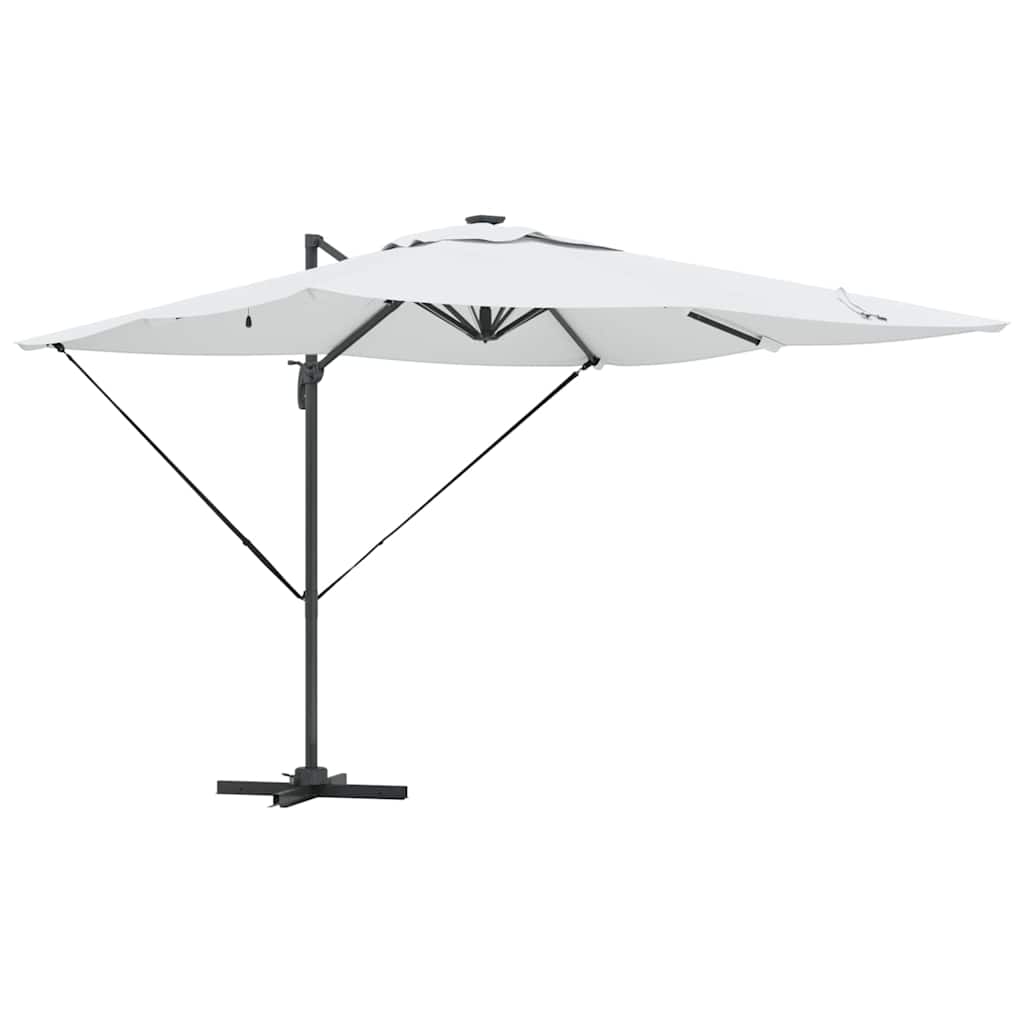 Umbrella 286 x 284 x 270 cm Aluminium and Polyester Sand