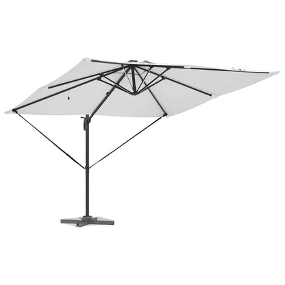 Umbrella 286 x 284 x 270 cm Aluminium and Polyester Sand