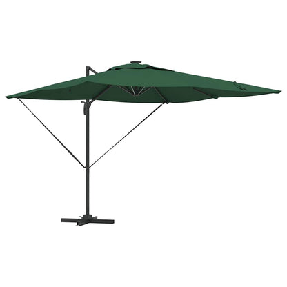 Umbrella 286 x 284 x 270 cm Aluminium and Polyester Green