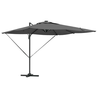 Umbrella 286 x 284 x 270 cm Aluminium and Polyester Anthracite