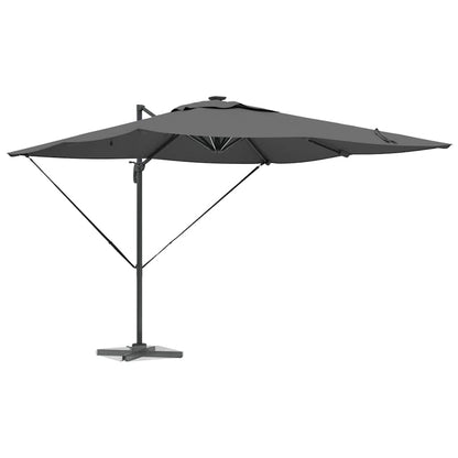 Umbrella 286 x 284 x 270 cm Aluminium and Polyester Anthracite