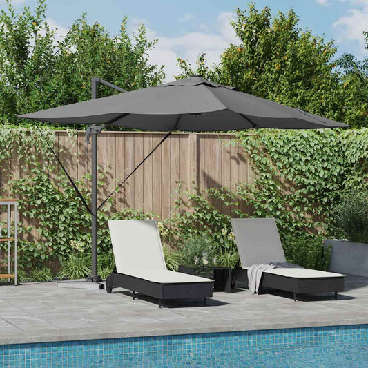 Umbrella 352 x 251 x 265 cm Polyester and Aluminium Anthracite