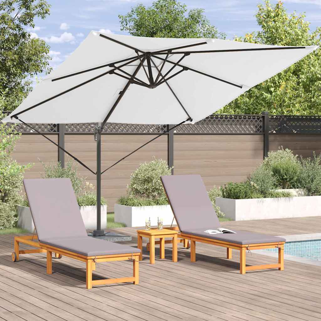 vidaXL Roma Parasol Rectangular 286 x 284 x 265 cm 4
