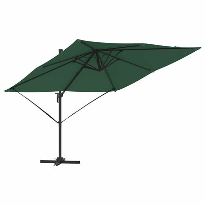 Roma Parasol Rectangular 286 x 284 x 265 cm Green
