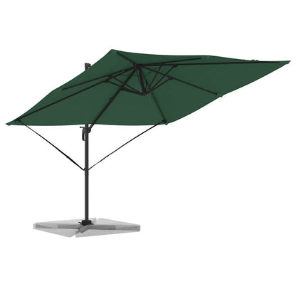 Roma Parasol Rectangular 286 x 284 x 265 cm Green