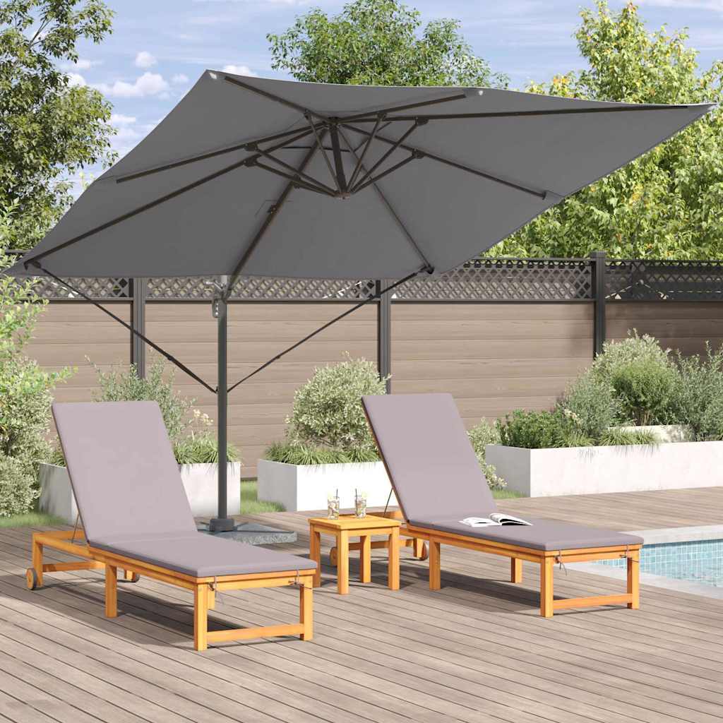 vidaXL Roma Parasol Rectangular 286 x 284 x 265 cm 4