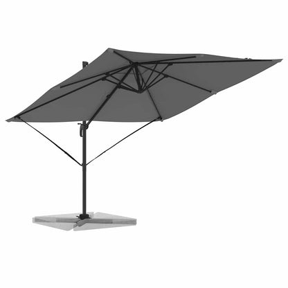 Roma Parasol Rectangular 286 x 284 x 265 cm Anthracite
