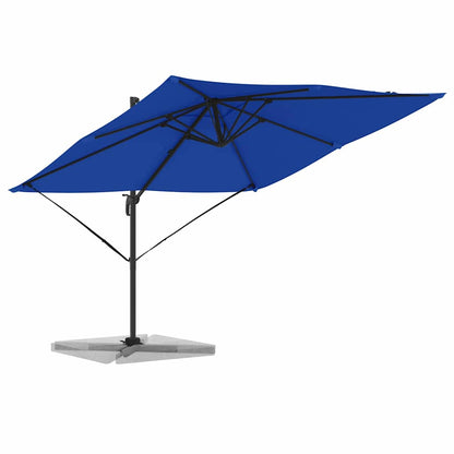 Roma Parasol Rectangular 286 x 284 x 265 cm Azure blue