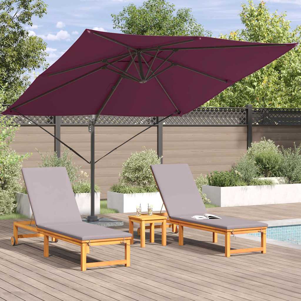 vidaXL Roma Parasol Rectangular 286 x 284 x 265 cm 4