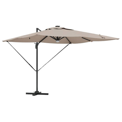vidaXL Roma Parasol 286 x 284 x 270 cm Aluminium and Polyester 2