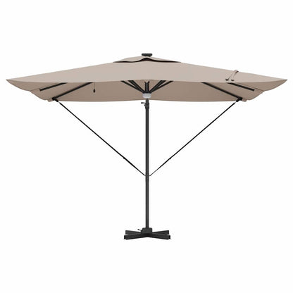vidaXL Roma Parasol 286 x 284 x 270 cm Aluminium and Polyester 6