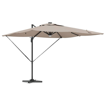 vidaXL Roma Parasol 286 x 284 x 270 cm Aluminium and Polyester 3