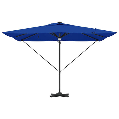vidaXL Roma Parasol Blue 286 x 284 x 270 cm Aluminium and Polyester 6