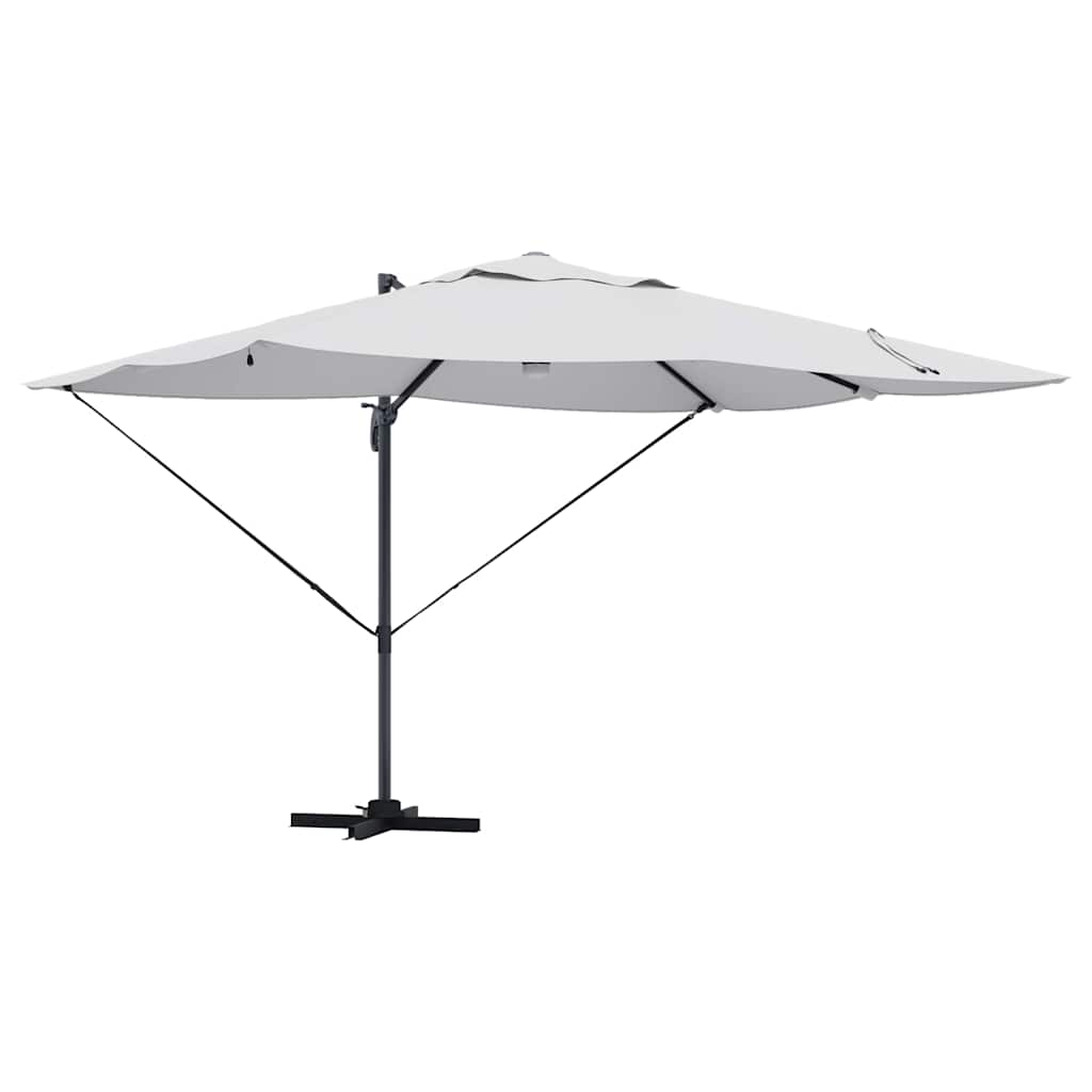 Umbrella 351 x 250 x 253 cm Polyester and Aluminium Sand
