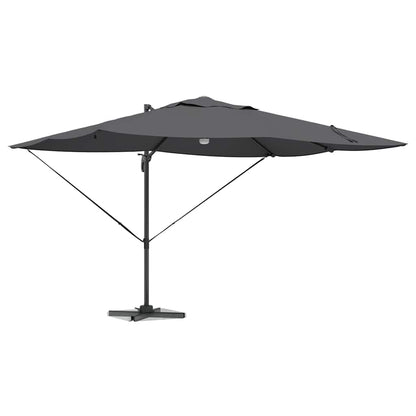 Umbrella 351 x 250 x 253 cm Polyester and Aluminium Anthracite