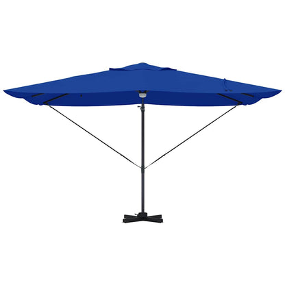 vidaXL Umbrella 351 x 250 x 253 cm Polyester and Aluminium Azurblau 6