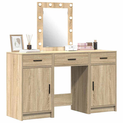 vidaXL Dressing Table Brown 50 x 41 x 135 cm Engineered Wood 3