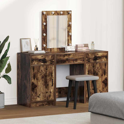 vidaXL Dressing Table Brown 50 x 41 x 135 cm Engineered Wood