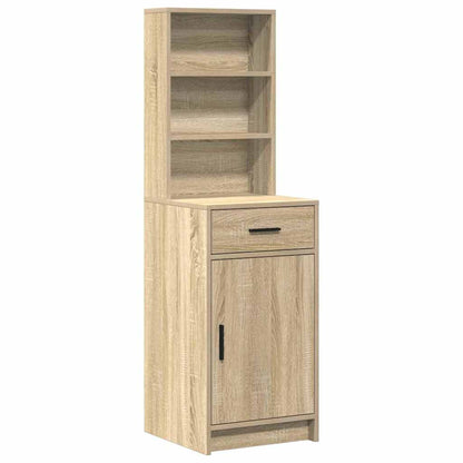 vidaXL Dressing Table 2 pcs Brown 78.5 x 41 x 135 cm Engineered Wood 6