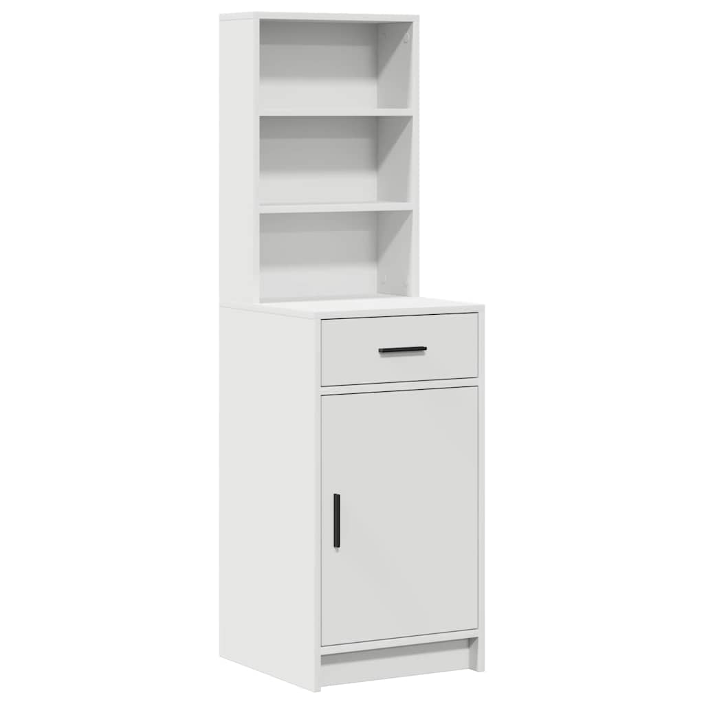 vidaXL Dressing Table Set 2 pcs White Engineered Wood 6
