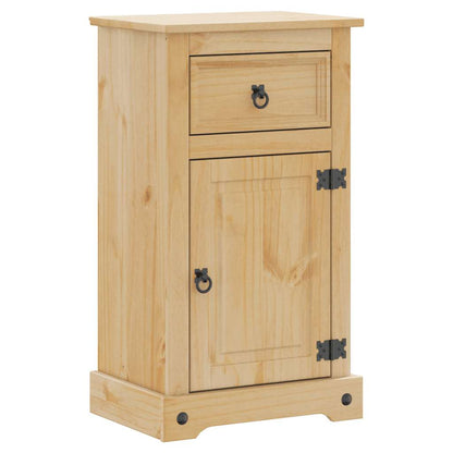 vidaXL 3 Piece Bathroom Furniture Set Corona Solid Wood Pine 6