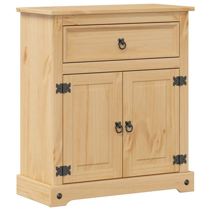 vidaXL 2 Piece Bathroom Furniture Set Corona Solid Wood Pine 6