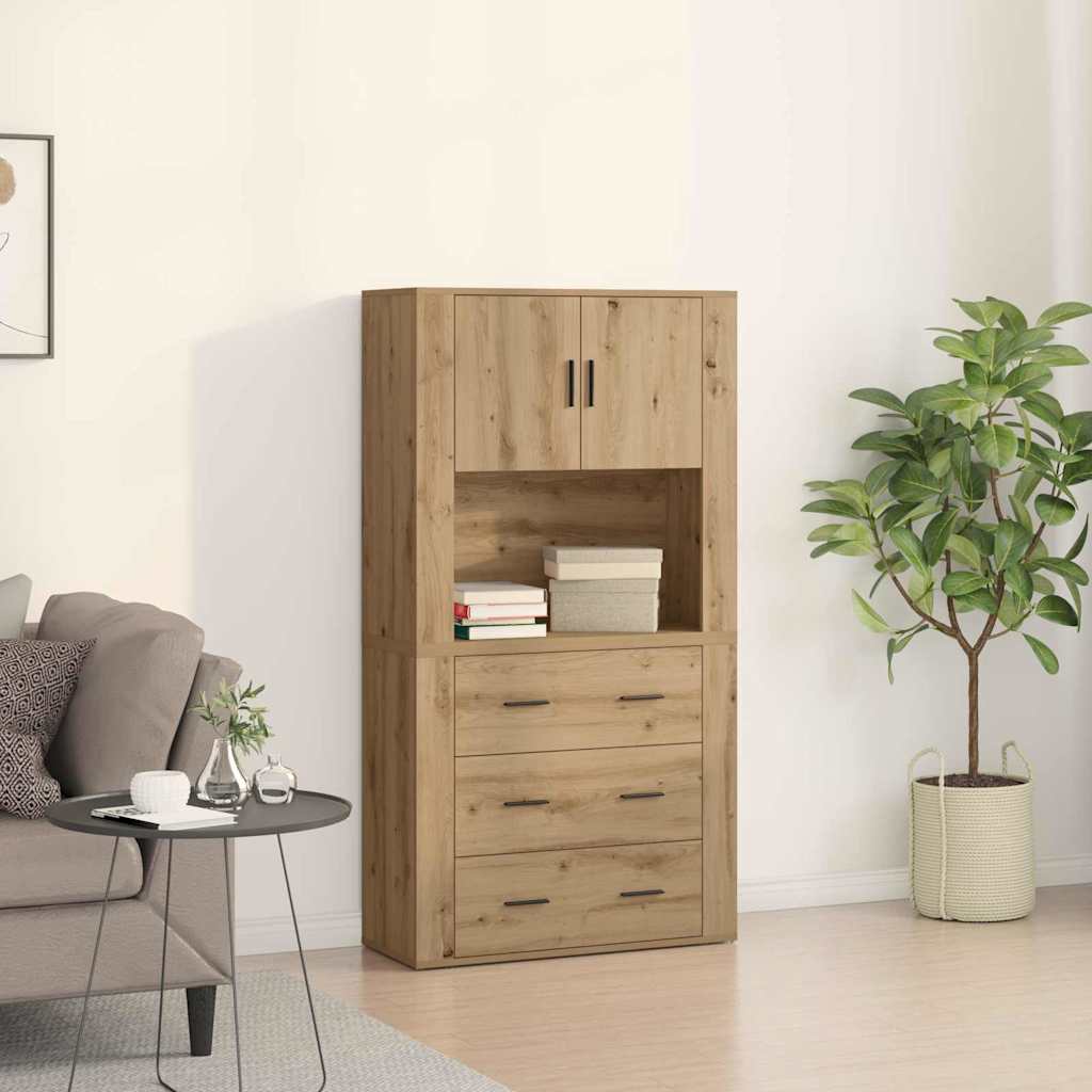 vidaXL Highboard Engineered Wood
