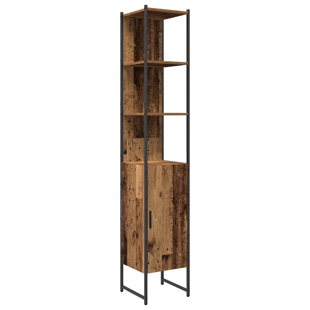 vidaXL Bathroom Furniture Set 3 pcs Brown Engineered wood 5
