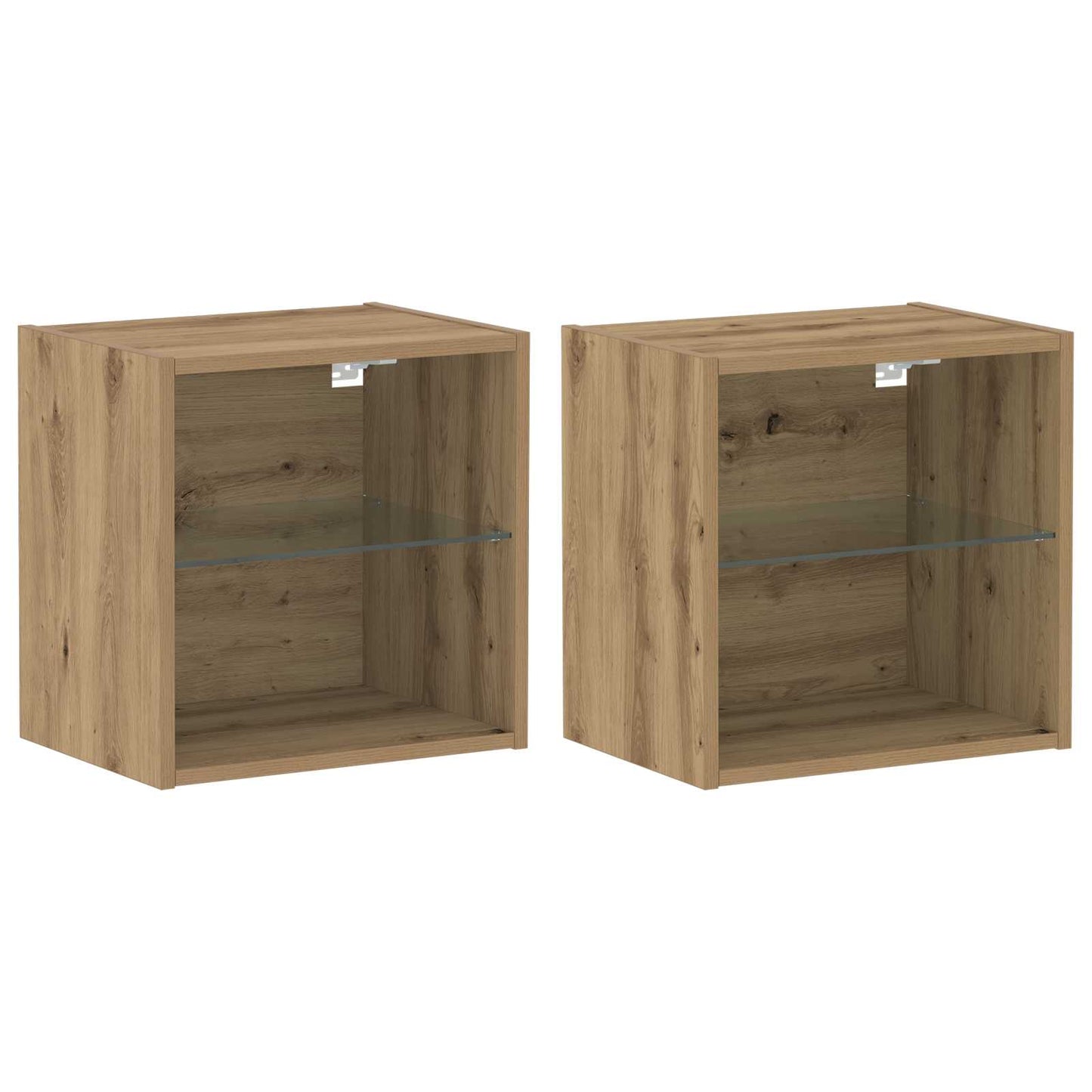 vidaXL TV Cabinet Set 8 pcs Artisan oak Engineered wood 6