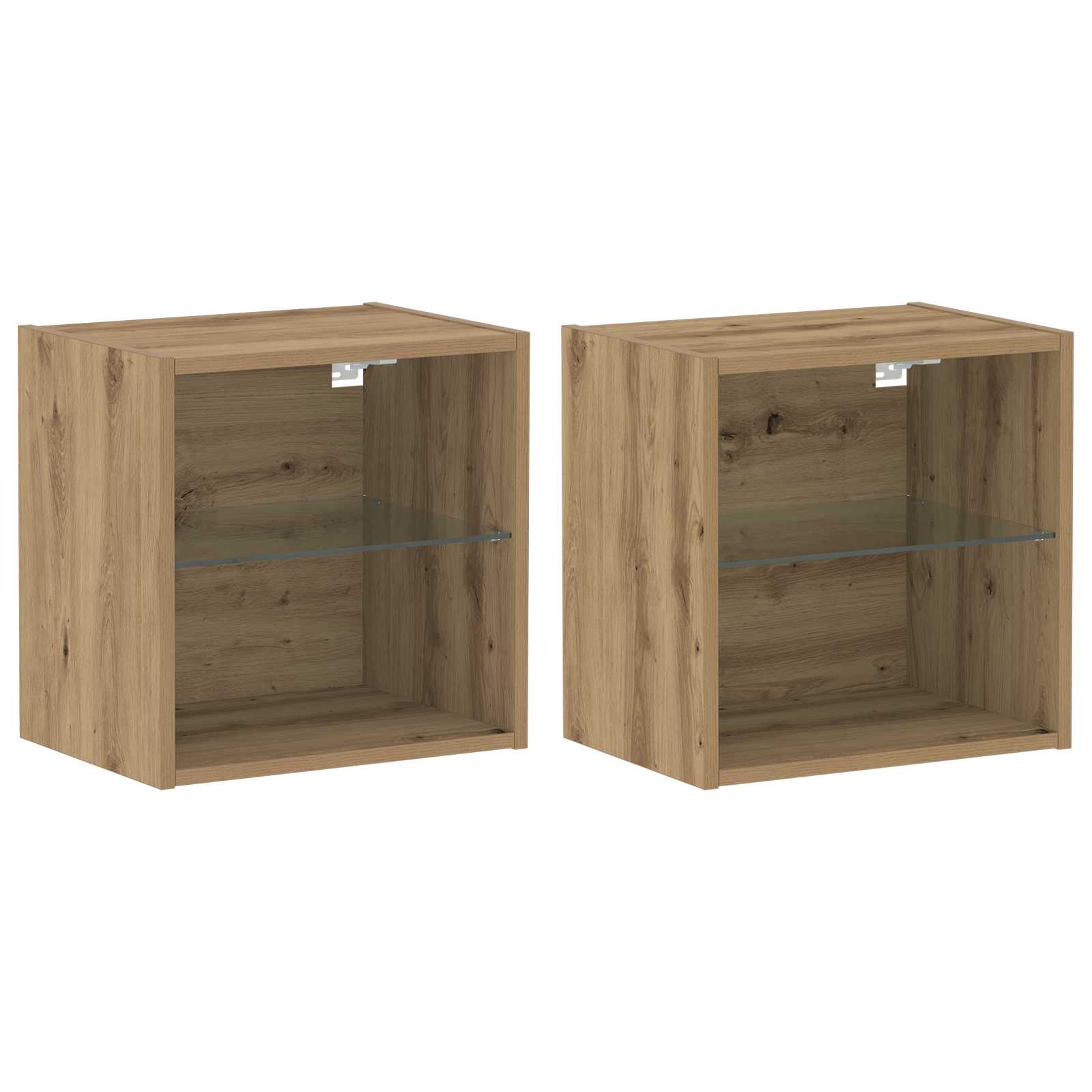 vidaXL TV Cabinet Set 8 pcs Artisan oak Engineered wood 6