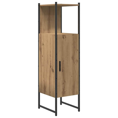 vidaXL Bathroom Furniture Set 4 pcs Brown Engineered wood 5