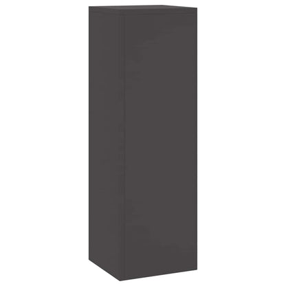 Plant Stand 30 x 30 x 40 cm Steel Black 2x (24 x 24 x 75 cm)