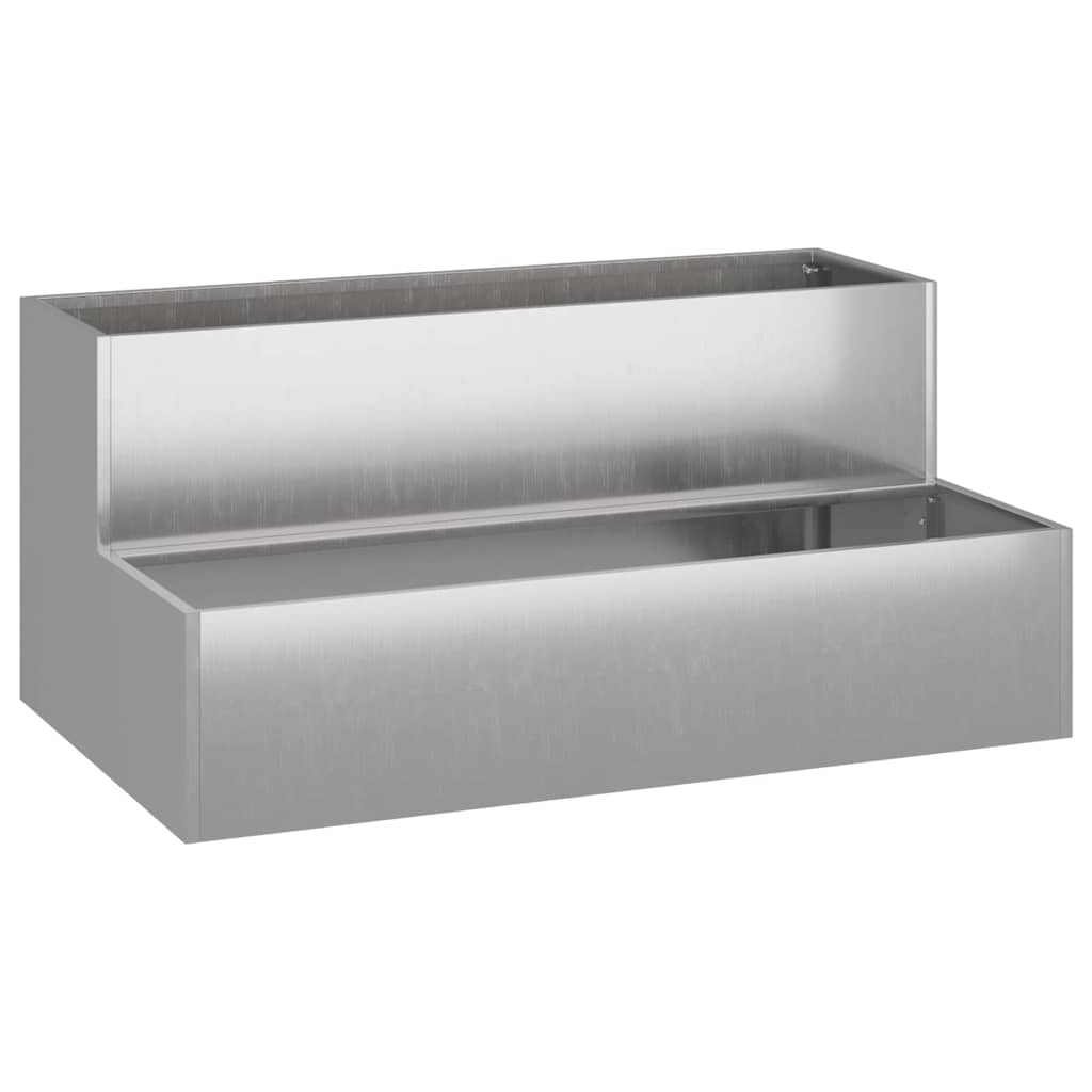 Garden Planter 100 x 60 x 45 cm Cold-rolled Steel Weathering steel