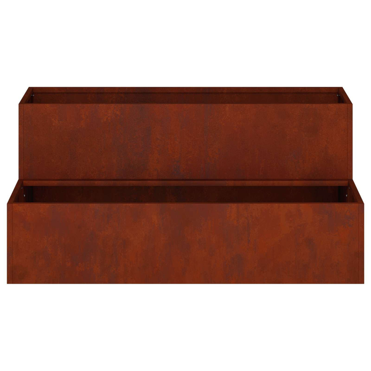 Garden Planter 100 x 60 x 45 cm Cold-rolled Steel Weathering steel